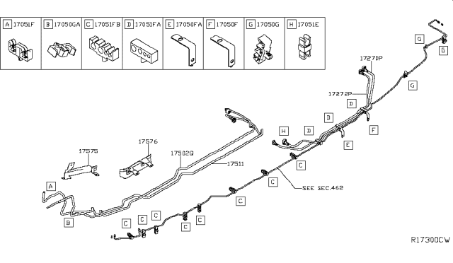 2016 Nissan Titan Fuel Piping Diagram 4