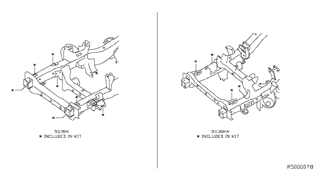 2019 Nissan Titan Frame Diagram 10