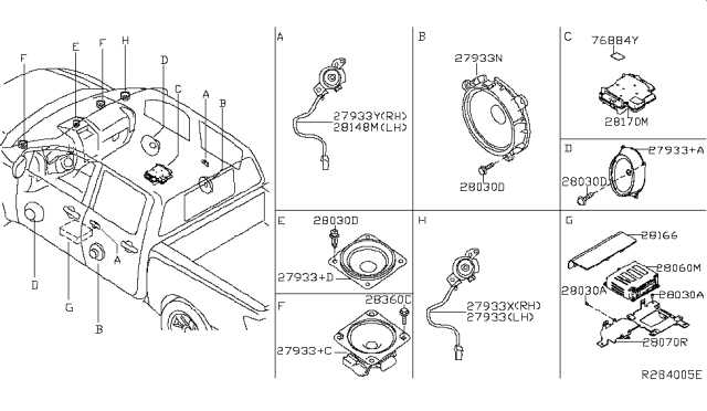 2018 Nissan Titan Speaker Diagram 2