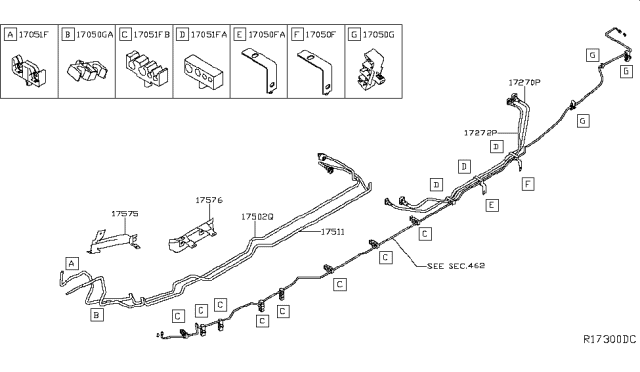 2017 Nissan Titan Fuel Piping Diagram 2