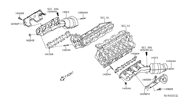 2016 Nissan Titan Manifold Diagram 3