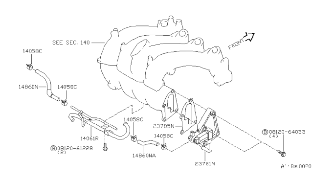 1998 Nissan Altima Secondary Air System Diagram