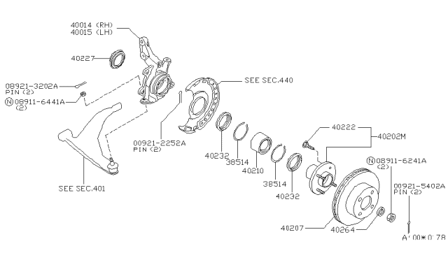 2000 Nissan Altima Front Axle Diagram 2