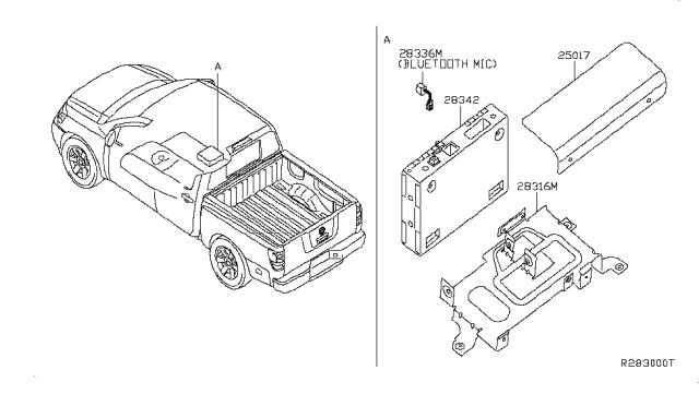 2012 Nissan Titan Telephone Diagram