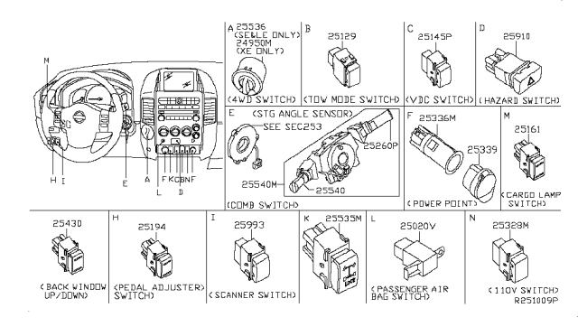 2012 Nissan Titan Switch Diagram 4