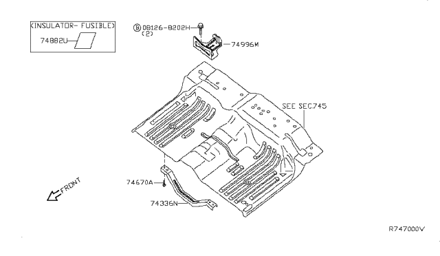 2008 Nissan Titan Floor Fitting Diagram 2