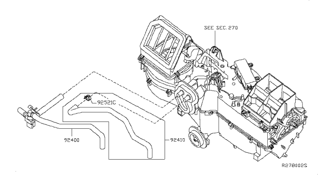 2011 Nissan Titan Heater Piping Diagram