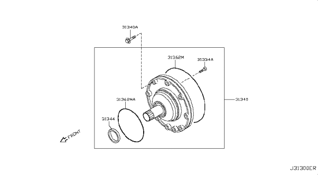 2014 Nissan Titan Engine Oil Pump Diagram