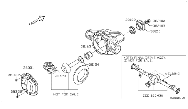 2005 Nissan Titan Rear Final Drive Diagram 3