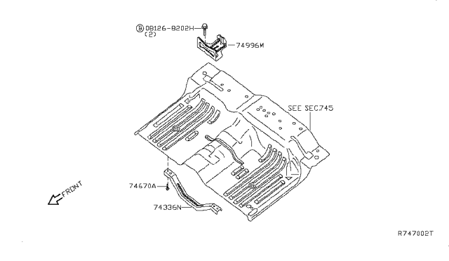 2013 Nissan Titan Floor Fitting Diagram 2