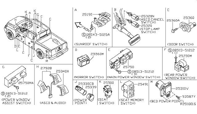 2006 Nissan Titan Switch Diagram 1