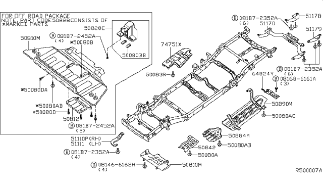 2015 Nissan Titan Frame Diagram 5