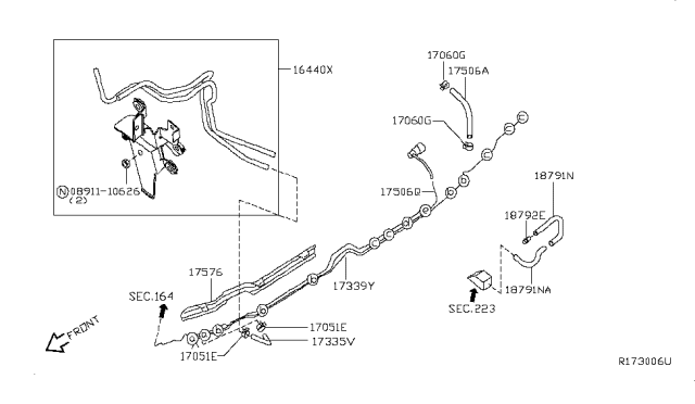 2015 Nissan Titan Fuel Piping Diagram 3