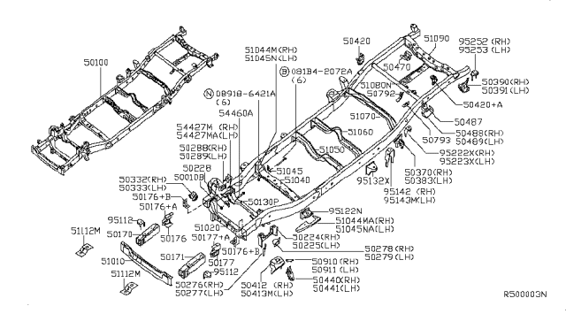 2007 Nissan Titan Frame Diagram 2