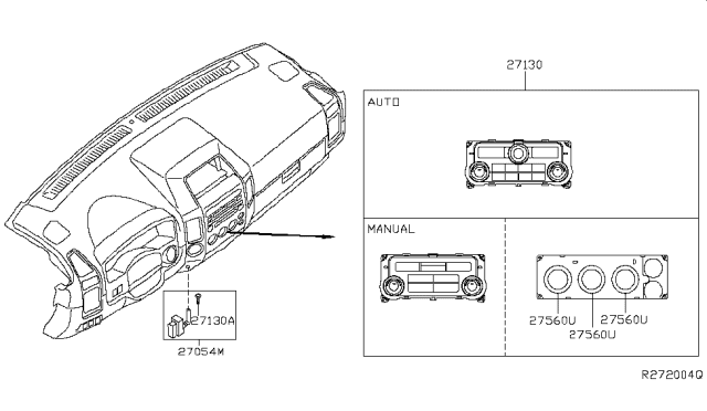 2012 Nissan Titan Control Unit Diagram