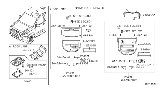 2012 Nissan Titan Room Lamp Diagram 3