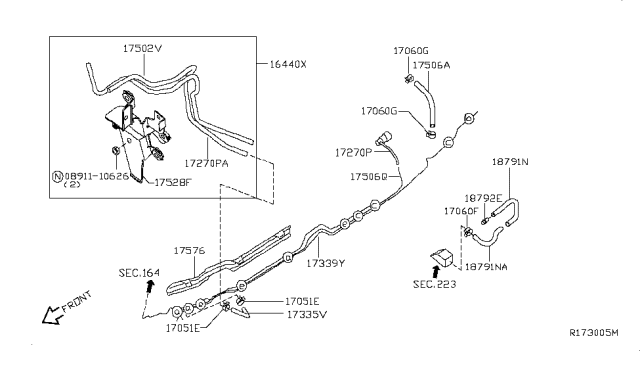 2009 Nissan Titan Fuel Piping Diagram 6