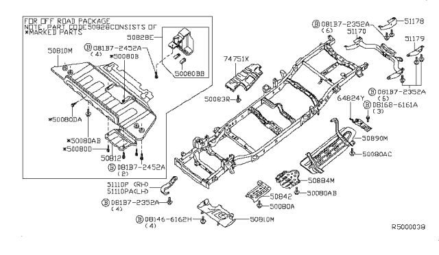 2010 Nissan Titan Frame Diagram 5