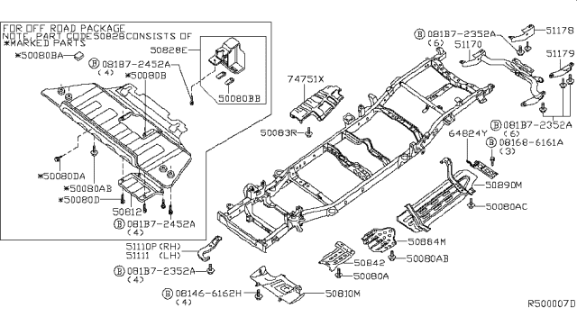 2013 Nissan Titan Frame Diagram 4