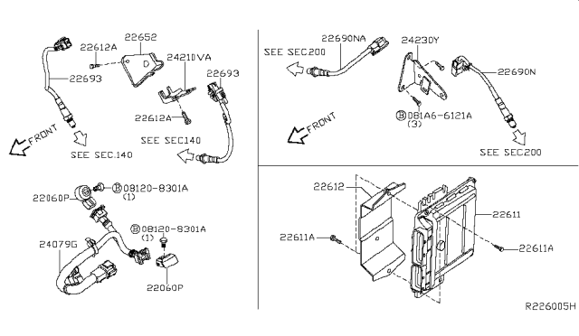 2013 Nissan Titan Engine Control Module Diagram 2