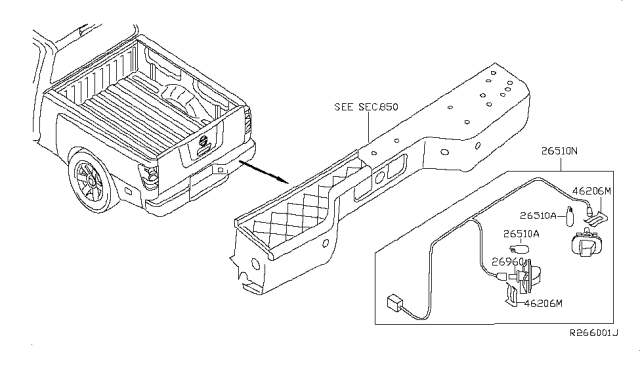 2010 Nissan Titan Licence Plate Lamp Diagram