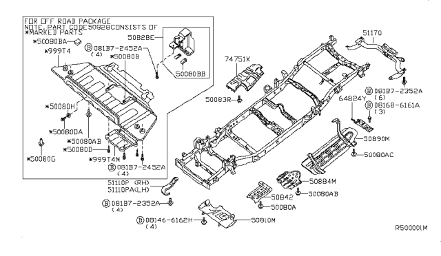 2007 Nissan Titan Frame Diagram 7