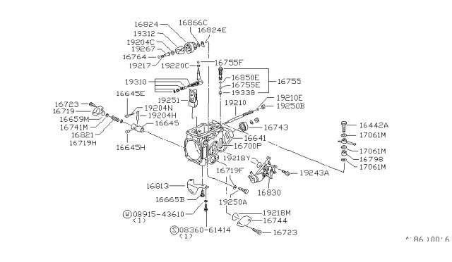 1982 Nissan Datsun 810 Fuel Injection Pump Diagram 12