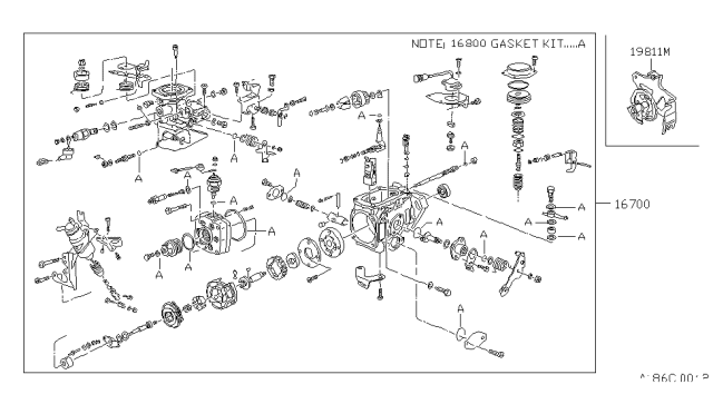 1982 Nissan Datsun 810 Fuel Injection Pump Diagram 2