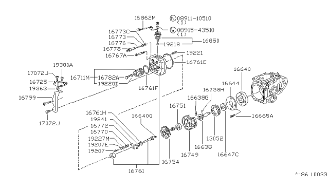 1982 Nissan Datsun 810 Fuel Injection Pump Diagram 9