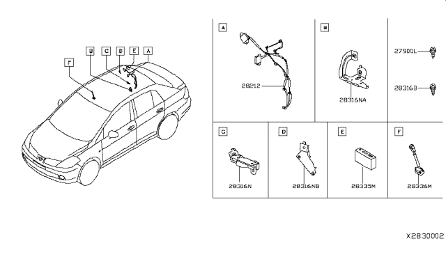 2008 Nissan Versa Telephone Diagram 2