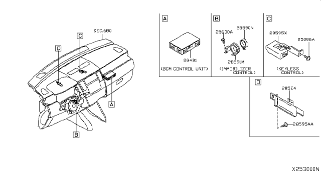 2008 Nissan Versa Electrical Unit Diagram 4