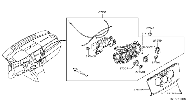 2009 Nissan Versa Sedan Control Unit Diagram 2
