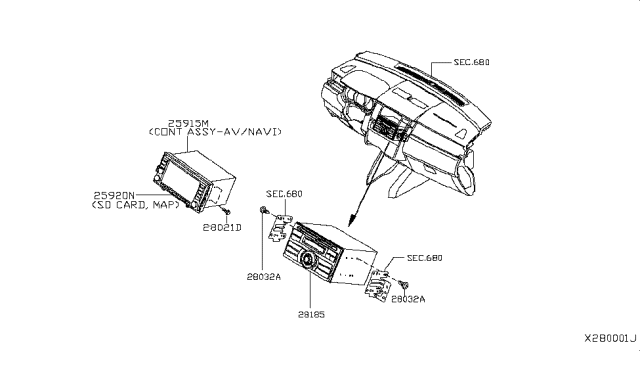 2009 Nissan Versa Sedan Audio & Visual Diagram 5