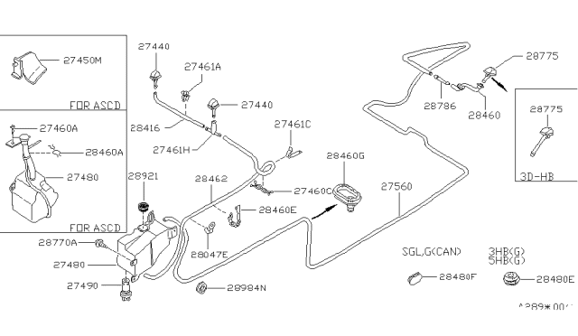 1983 Nissan Stanza Windshield Washer Diagram