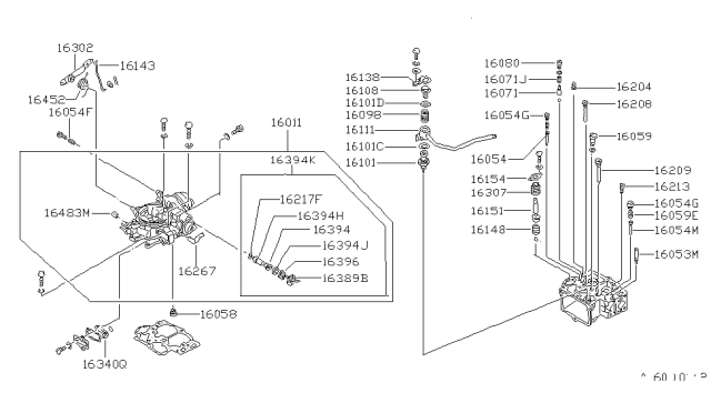 1984 Nissan Stanza Carburetor Diagram 4