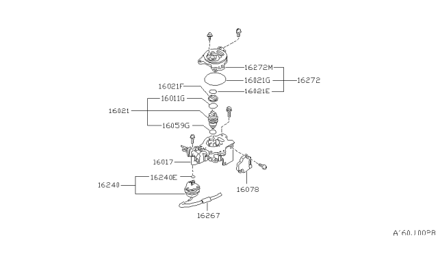 1989 Nissan Sentra Carburetor Diagram 6