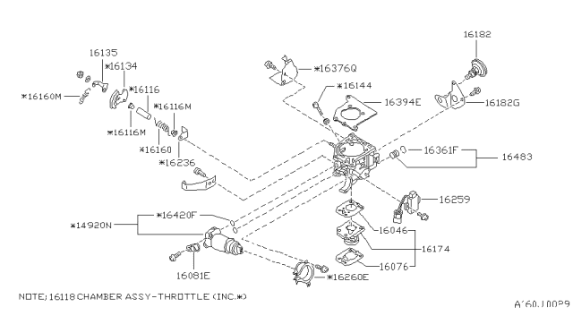 1988 Nissan Sentra Carburetor Diagram 10