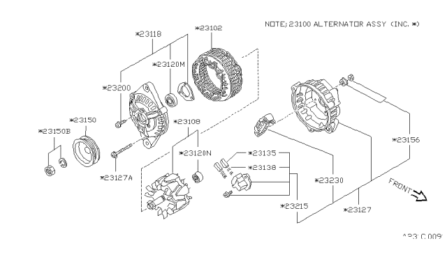 1989 Nissan Sentra Alternator Diagram 3