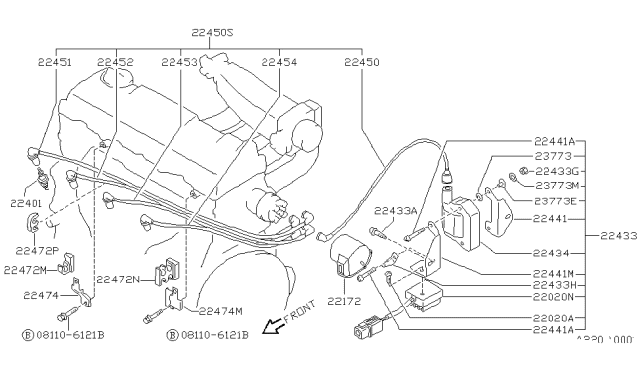 1989 Nissan Sentra Ignition System Diagram 3