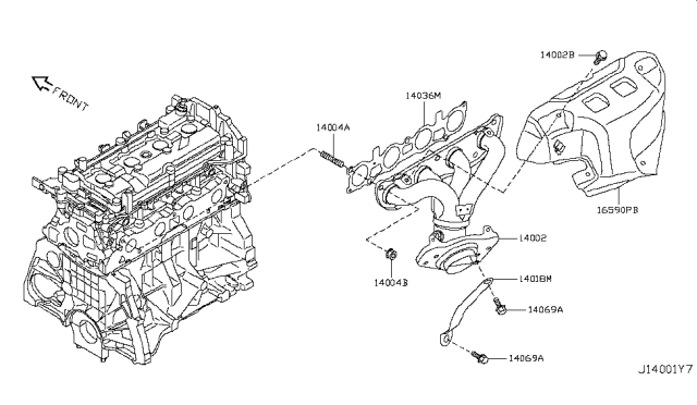 2010 Nissan Cube Manifold Diagram 4