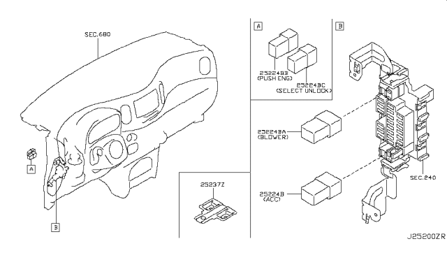2013 Nissan Cube Relay Diagram 2