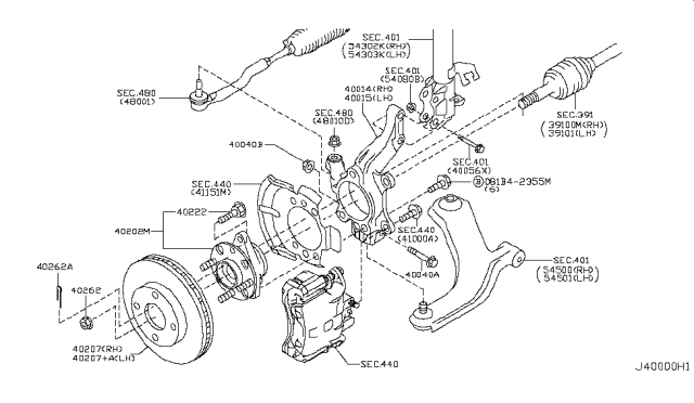 2009 Nissan Cube Front Axle Diagram 1