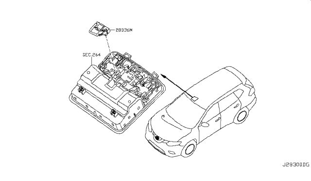 2019 Nissan Rogue Telephone Diagram 2