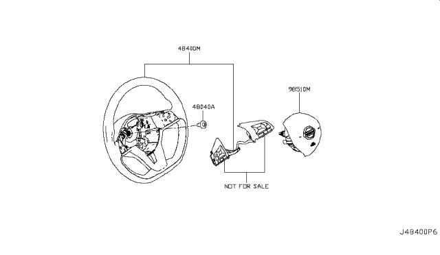 2018 Nissan Rogue Japan Make Steering Wheel Diagram 2
