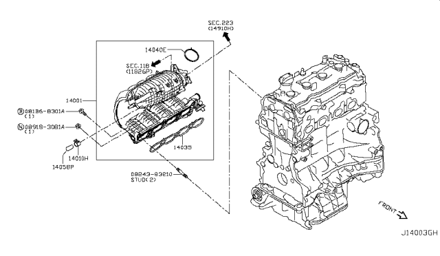 2016 Nissan Rogue Manifold Diagram 3