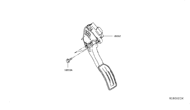 2014 Nissan Leaf Accelerator Linkage Diagram