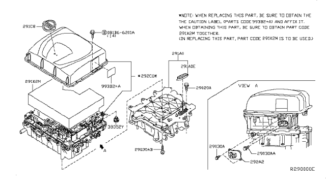 2015 Nissan Leaf Electric Vehicle Drive System Diagram 4