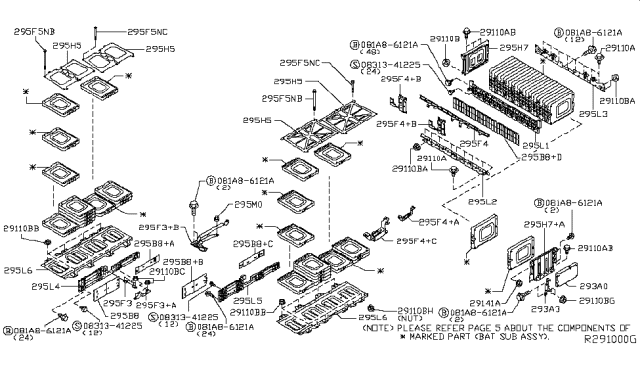 2013 Nissan Leaf Electric Vehicle Battery Diagram 7