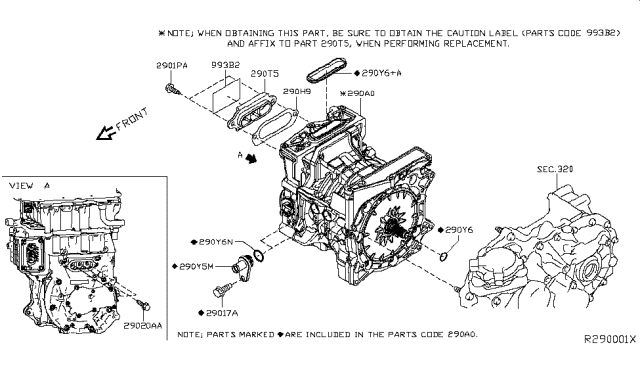 2017 Nissan Leaf Electric Vehicle Drive System Diagram 4