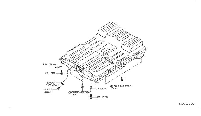 2017 Nissan Leaf Electric Vehicle Battery Diagram 2